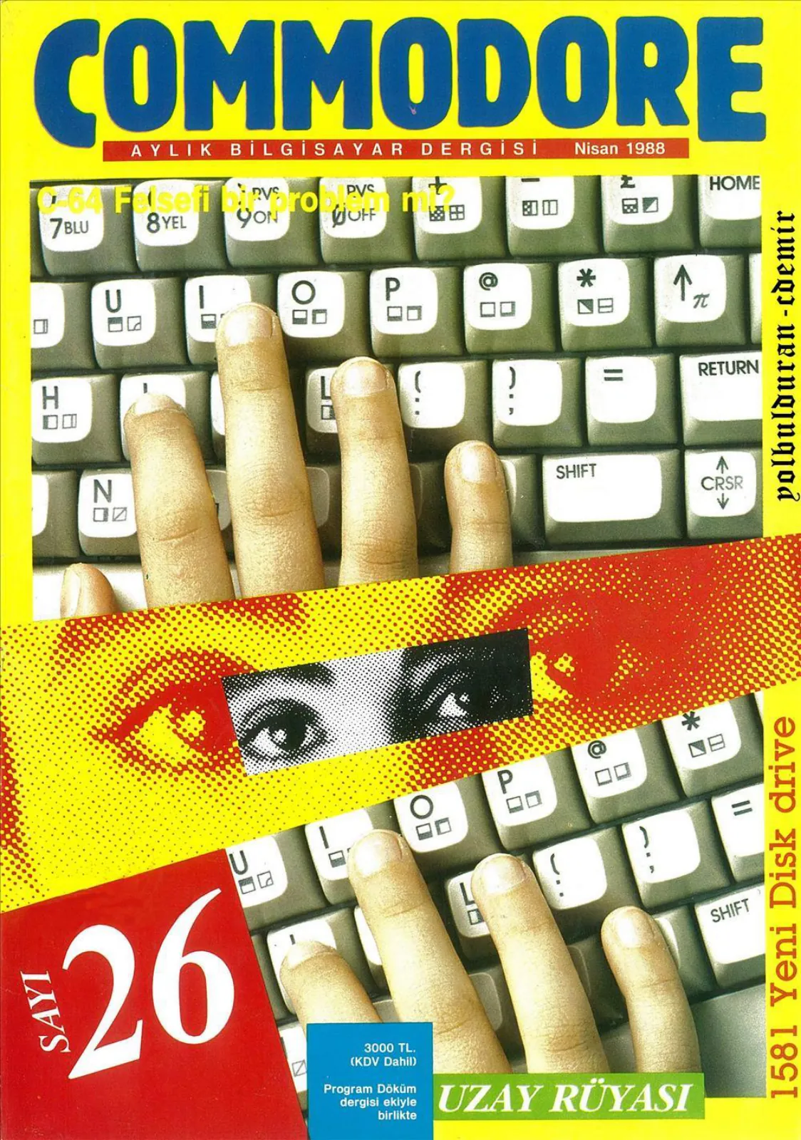 Commodore sayı 26 kapağı