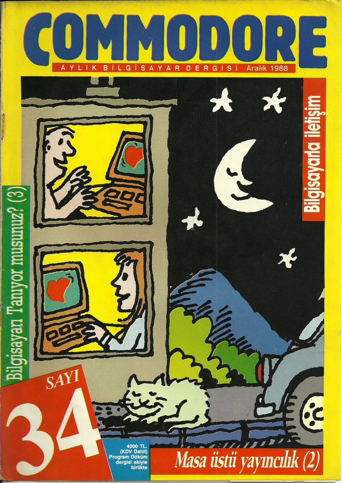 Commodore sayı 34 kapağı