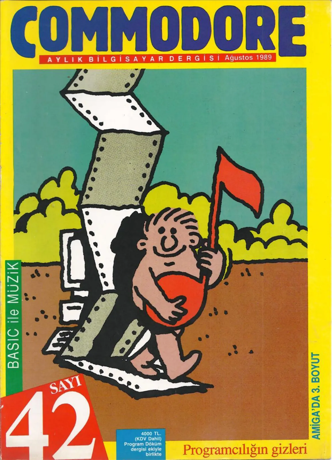Commodore sayı 42 kapağı