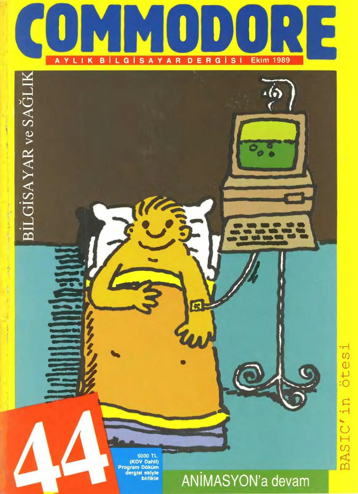 Commodore sayı 44 kapağı