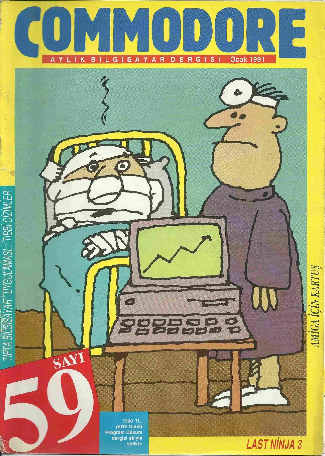 Commodore sayı 59 kapağı