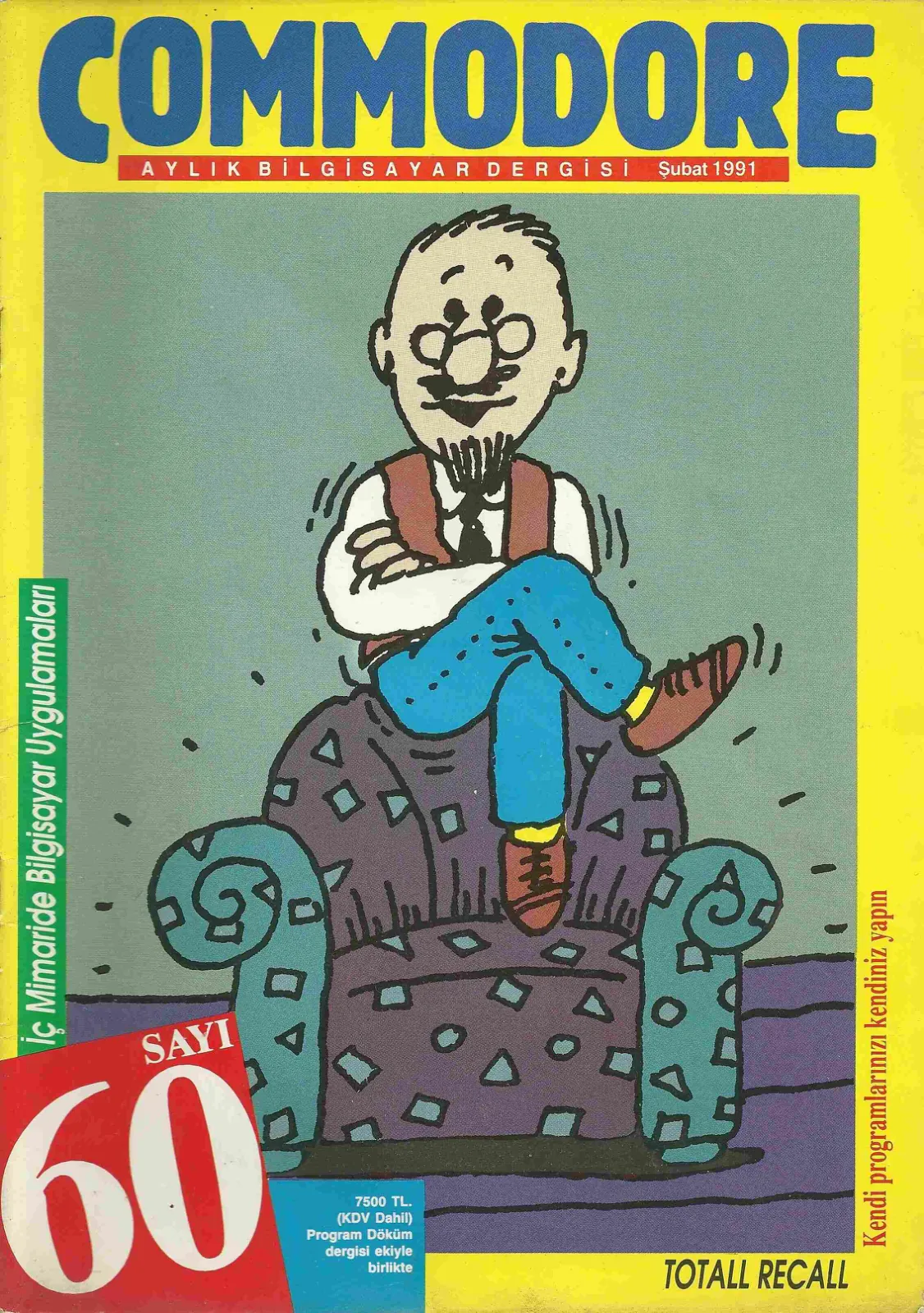 Commodore sayı 60 kapağı