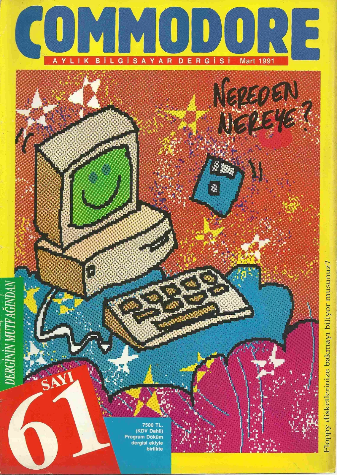 Commodore sayı 61 kapağı