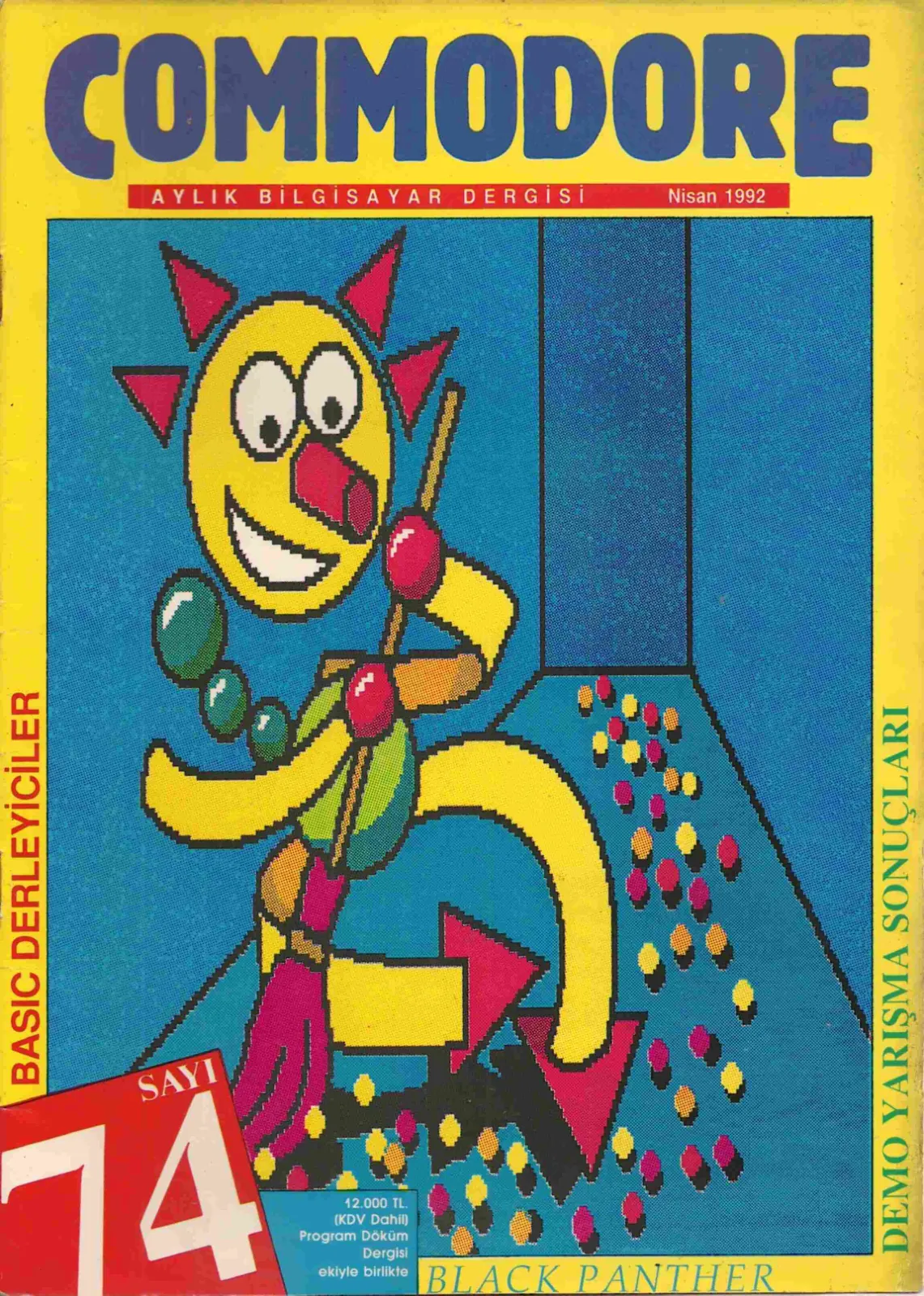 Commodore sayı 74 kapağı
