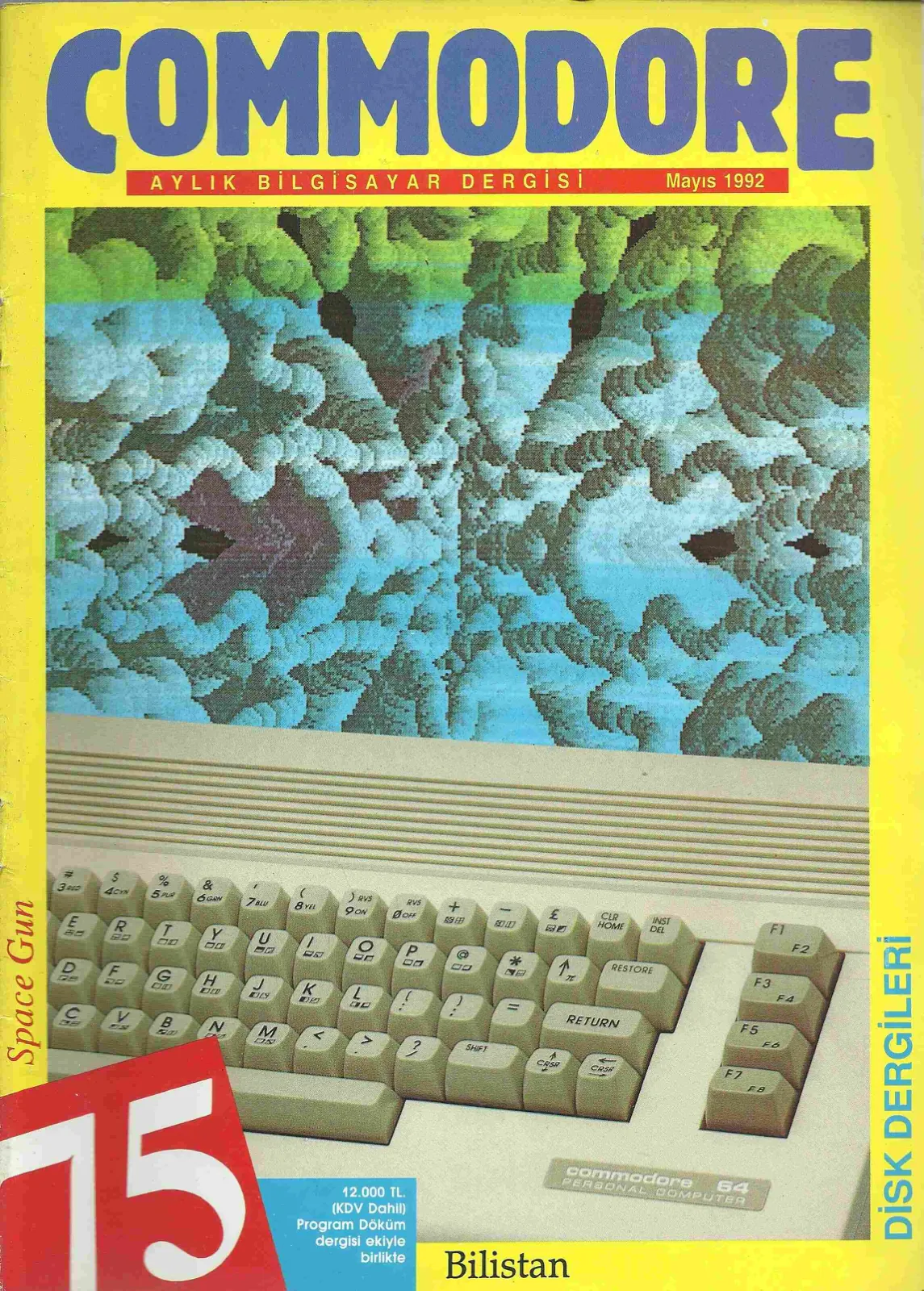 Commodore sayı 75 kapağı
