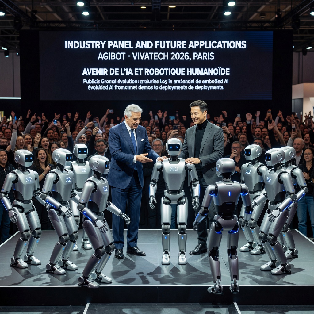AGIBOT Brings Embodied AI Robots to VivaTech 2026 in Paris