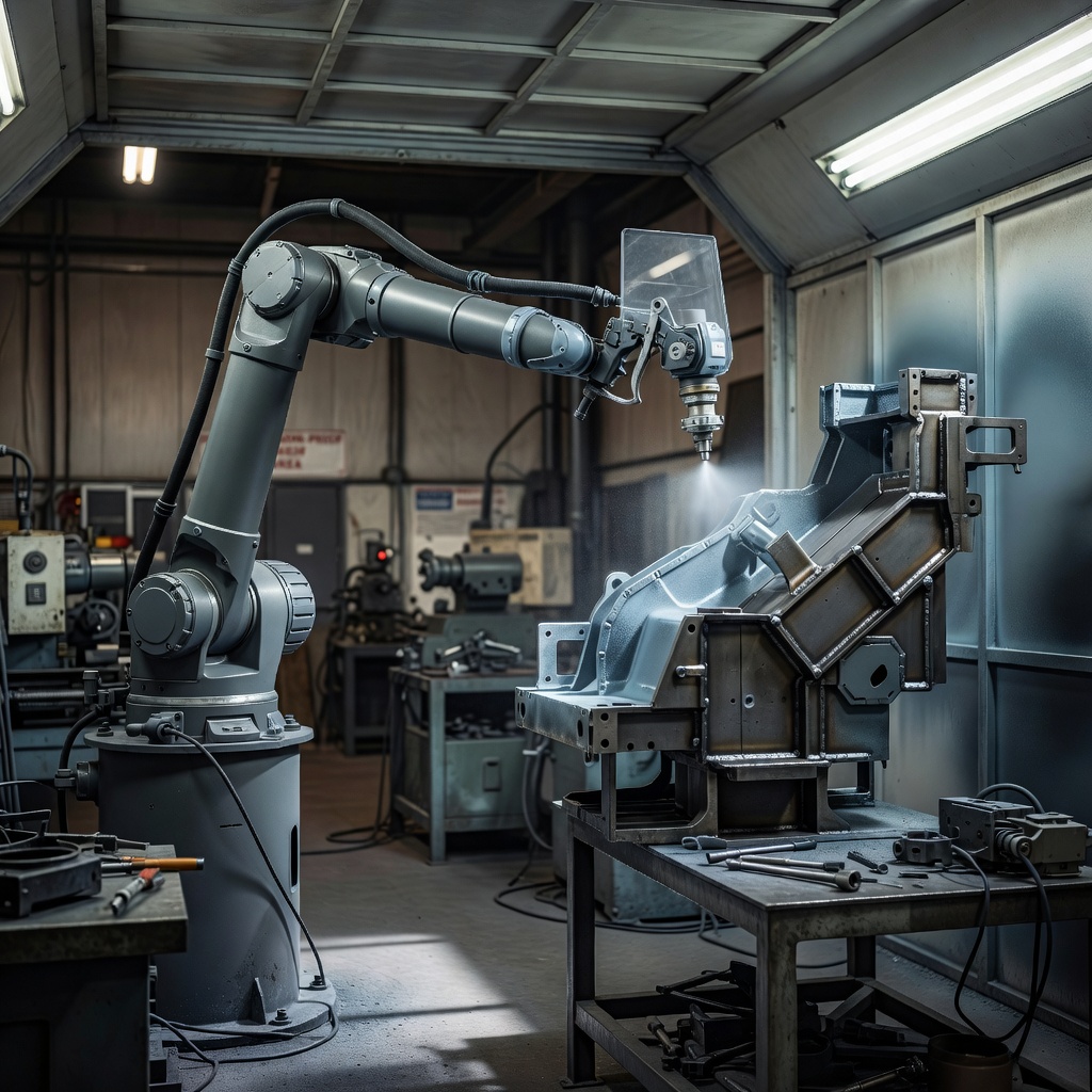 Hirebotics Launches No-Code, Explosion-Proof Cobot Painter for Metal Fabrication