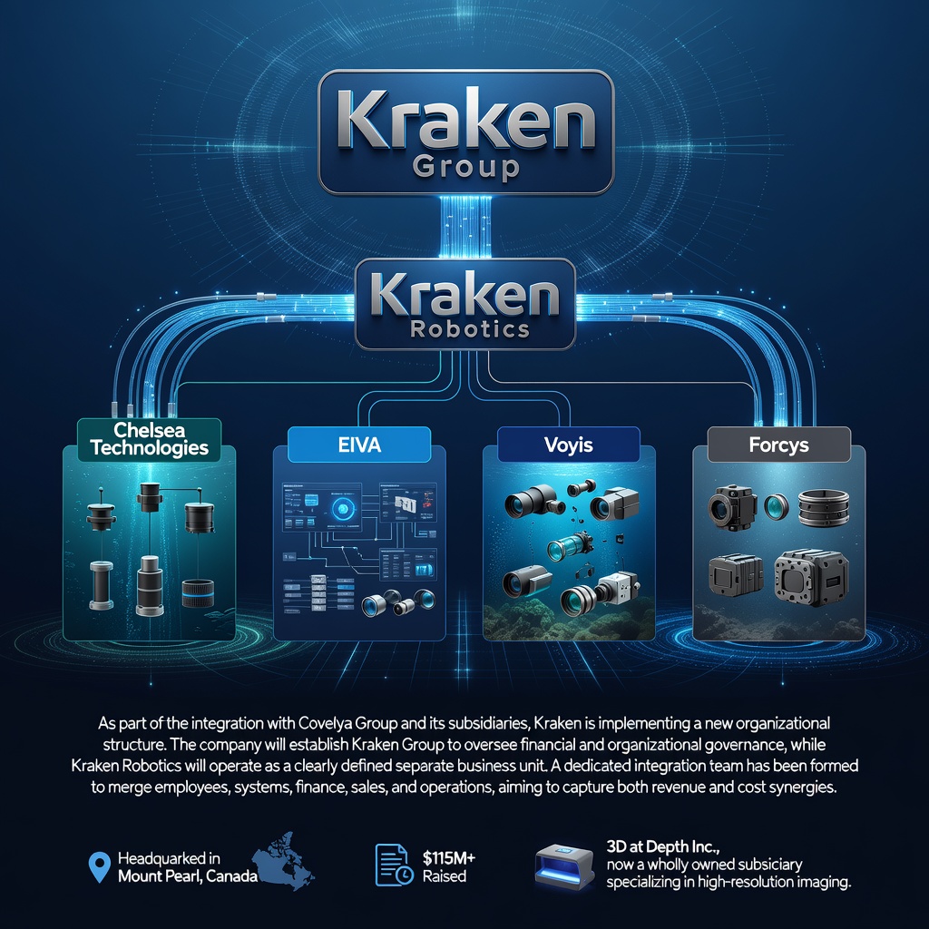 Kraken Robotics Acquires Covelya Group for $615M