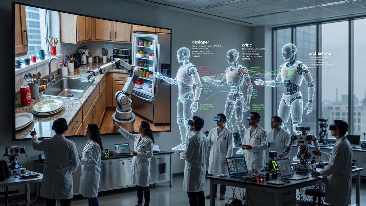AI Agents Build Virtual Playgrounds to Train Robots More Efficiently