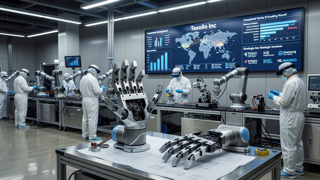 Tesollo Initiates IPO Process While Developing Humanoid Hands