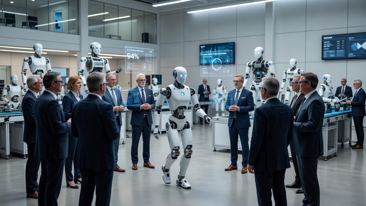 German Industry Leaders Urge Faster Adoption of Humanoid Robotics, Survey Shows