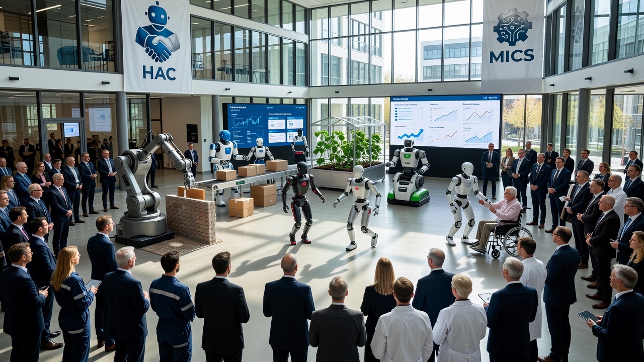 First Humanoid Application Centre in the Netherlands opened at MICS: humanoid robots from demo to practical application