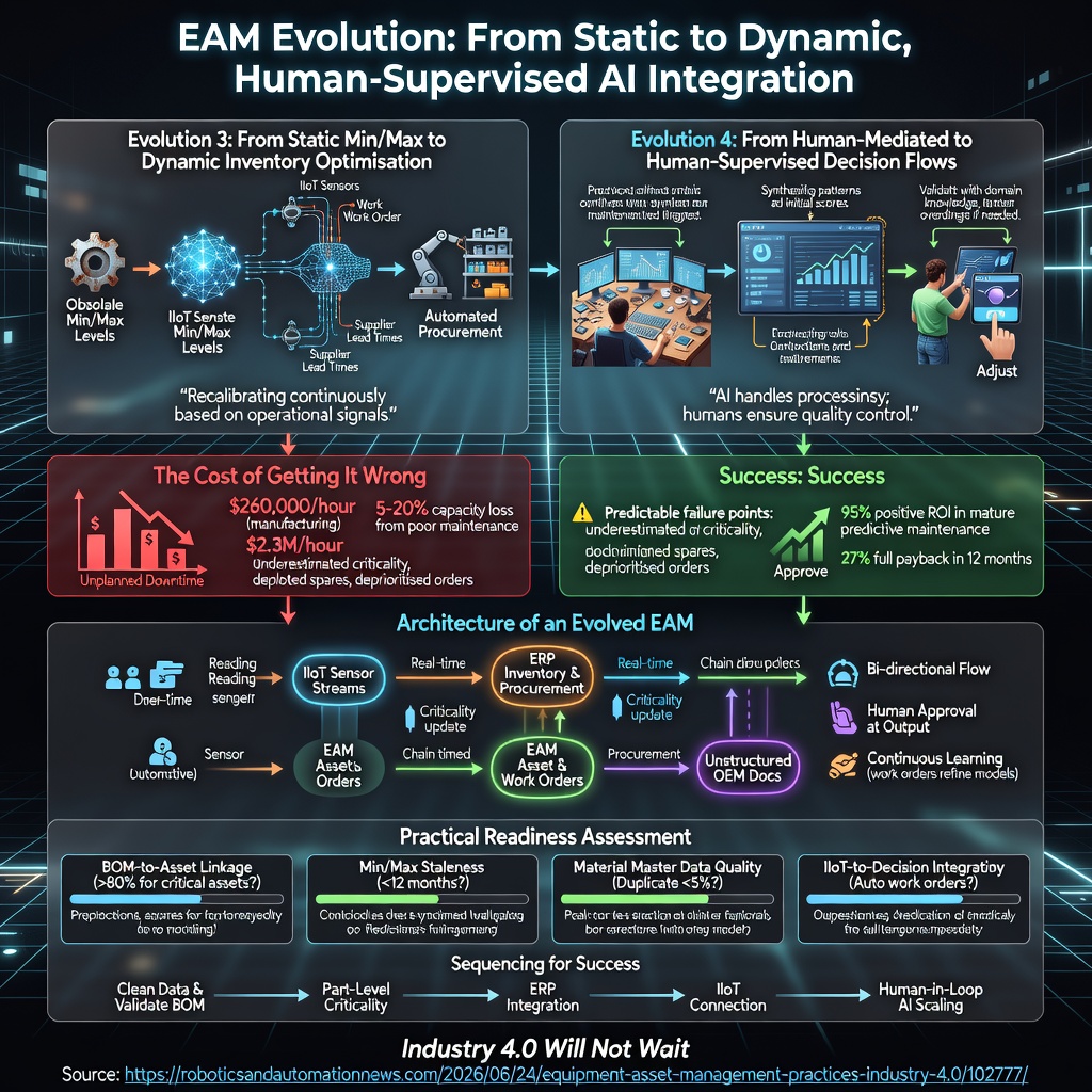 How Equipment Asset Management Practices Must Evolve for Industry 4.0 to Deliver on Its Promise