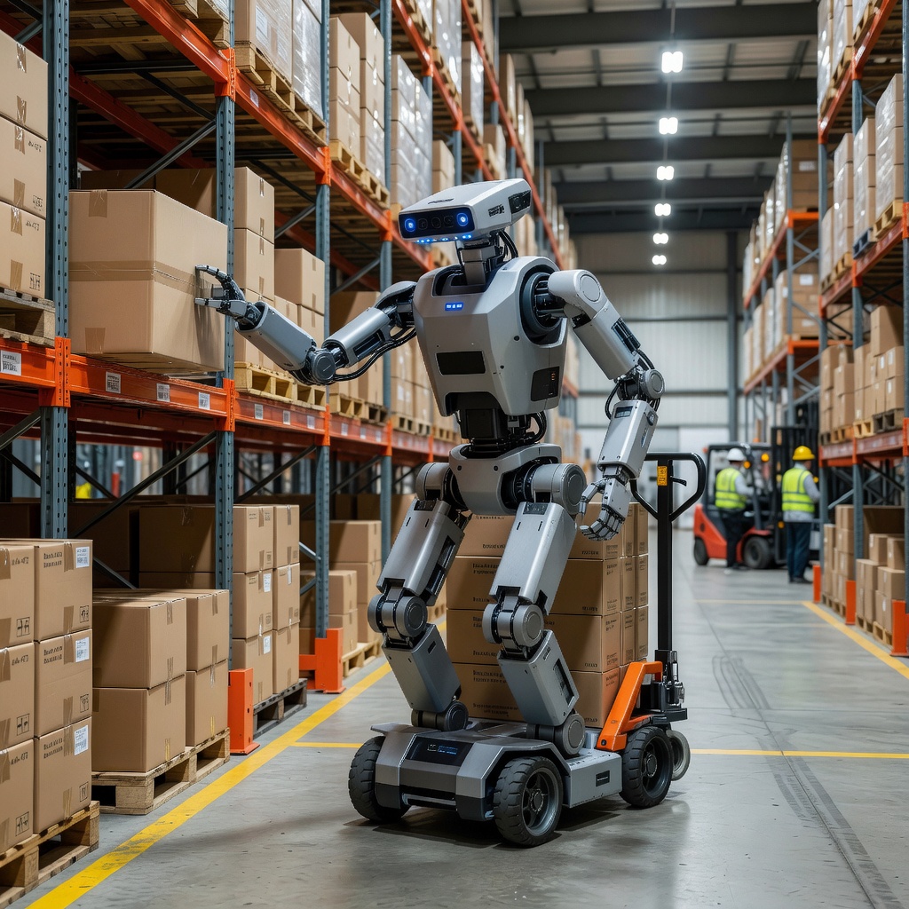 AI² Robotics raises $735M at $3B valuation for wheeled humanoid robots - The Robot Report