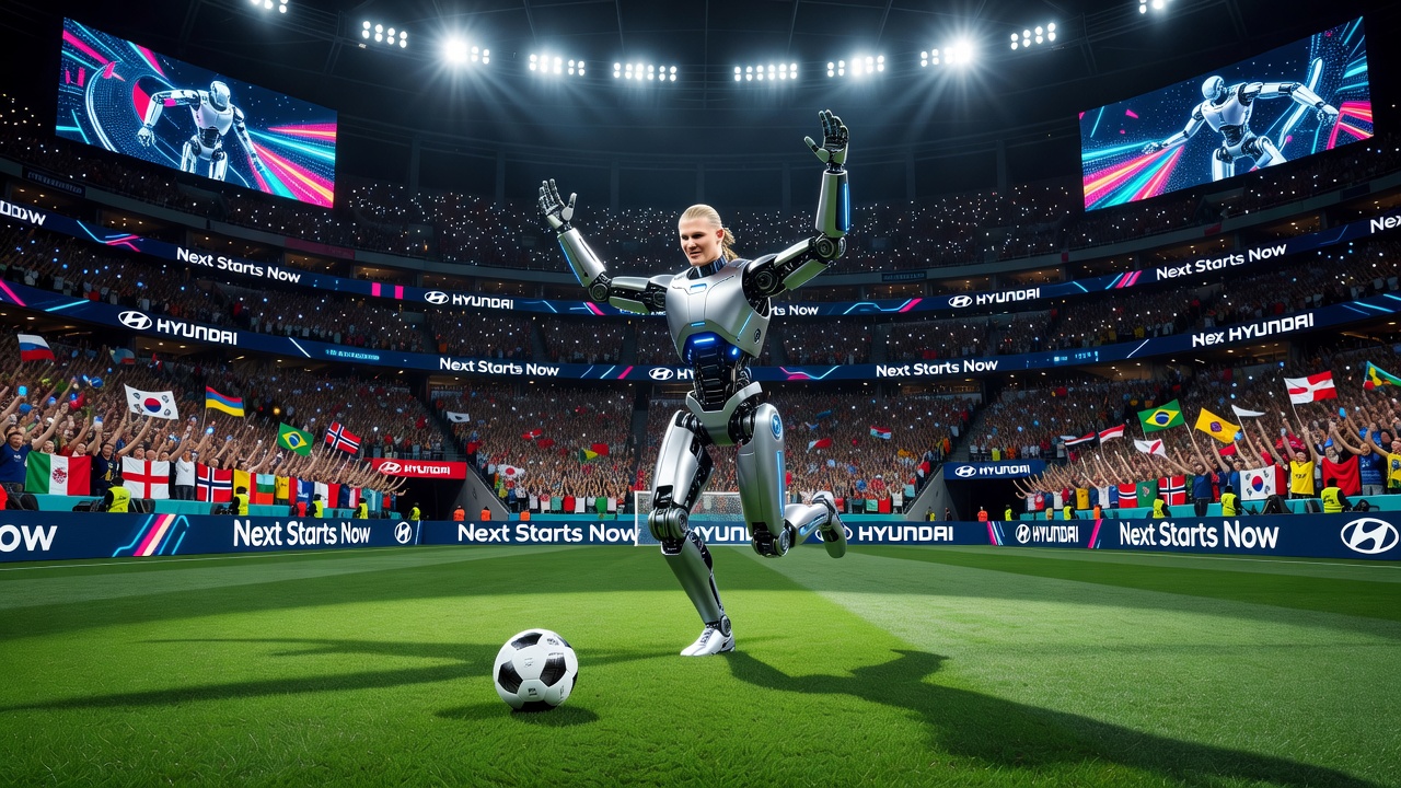 Hyundai Motor Brings Atlas Humanoid Robot to FIFA World Cup 2026 in First-Ever Live Match Environment Robotics Integration