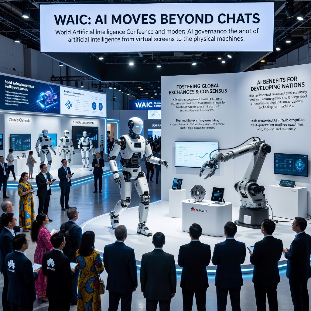 Humanoids to Huawei: What to Watch as Xi Attends China’s Top AI Event