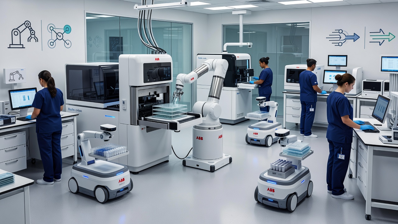 ABB Robotics and Roche Partner to Integrate Physical AI into Clinical Laboratories