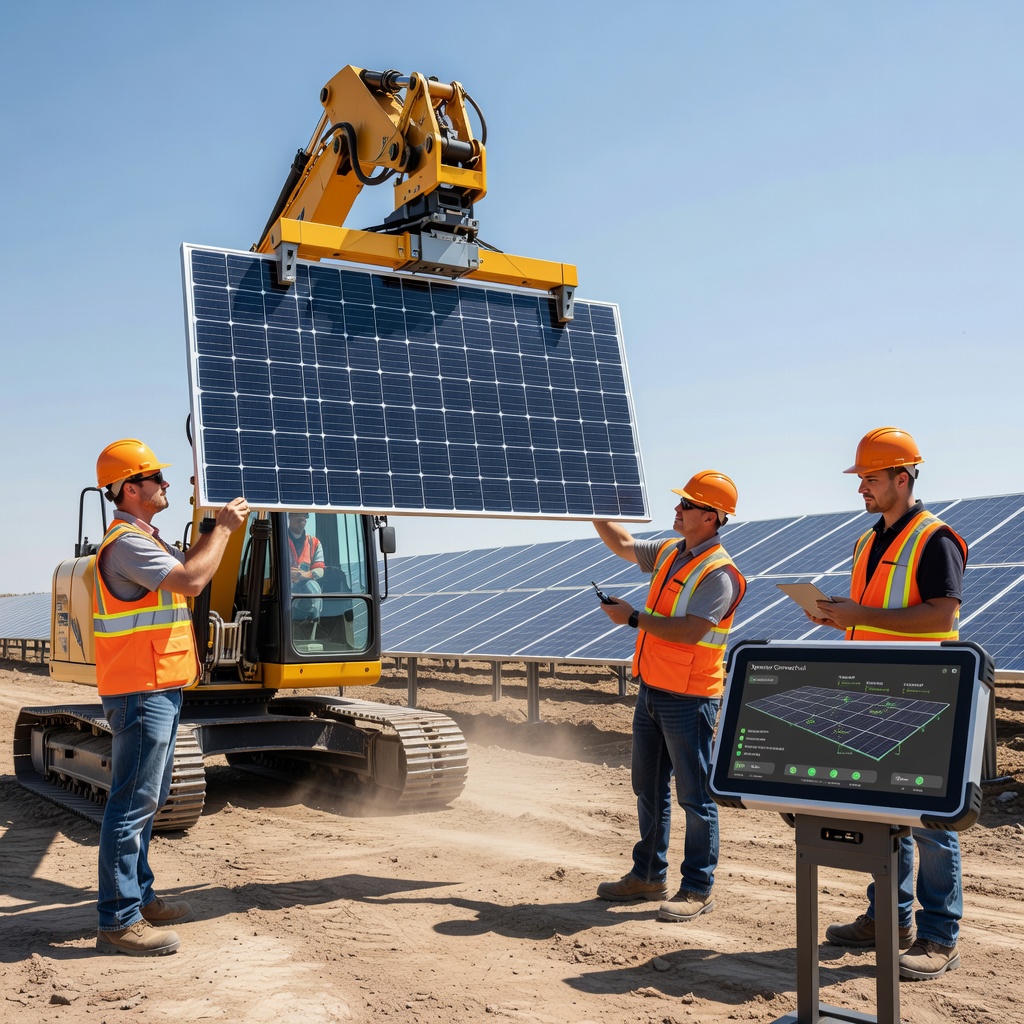 Xpanner rolls out X1 Panel Lift for automated solar panel installation