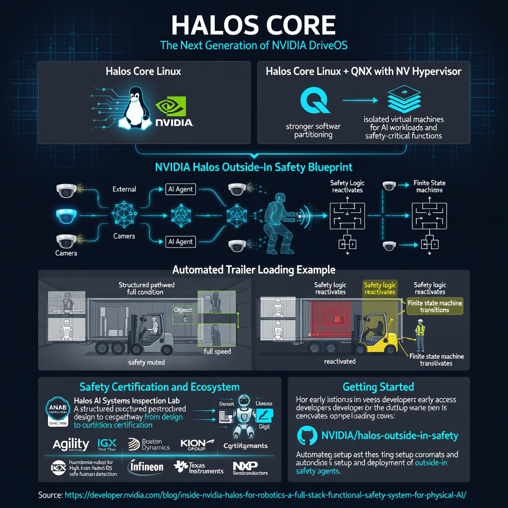 NVIDIA Unveils Halos for Robotics: A Full-Stack Safety System for Physical AI