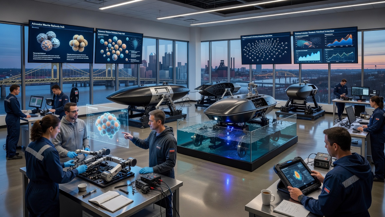 Impossible Metals to Open Advanced Marine Robotics Hub in Pittsburgh, Building the Next Generation of American Mineral Robotics