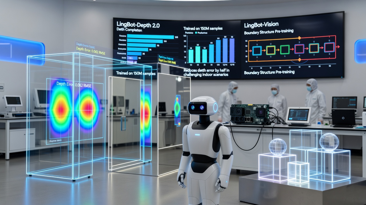 Robbyant Unveils LingBot-Depth 2.0 and LingBot-Vision to Redefine Robotic Spatial Perception