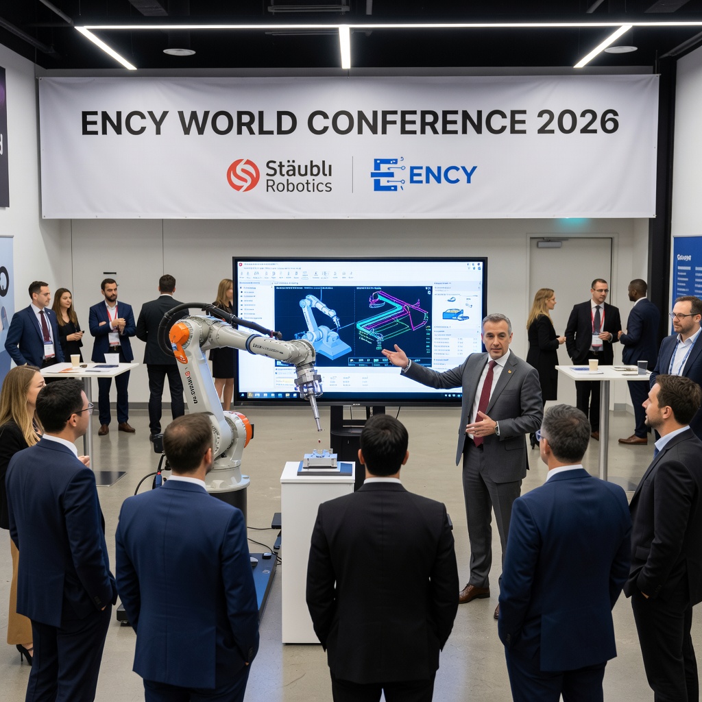 ENCY Software and Stäubli Robotics Forge Global Partnership to Democratize Robot Programming