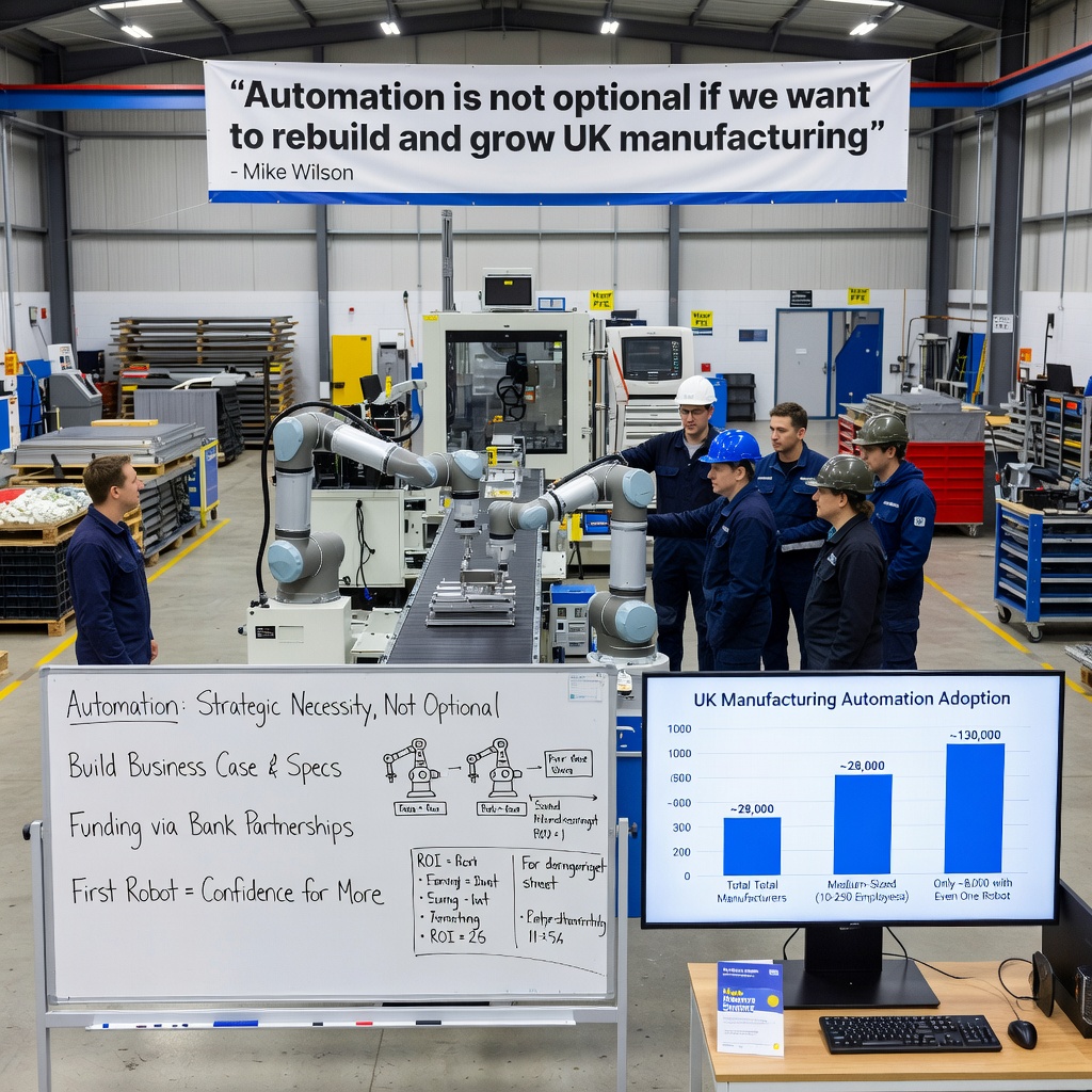 Automation is not optional if the UK wants to rebuild manufacturing