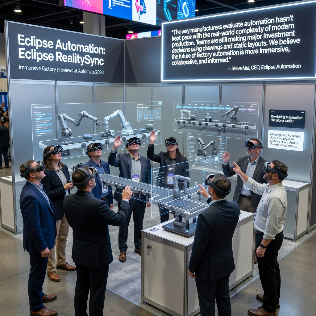 Eclipse Automation launches RealitySync simulation platform