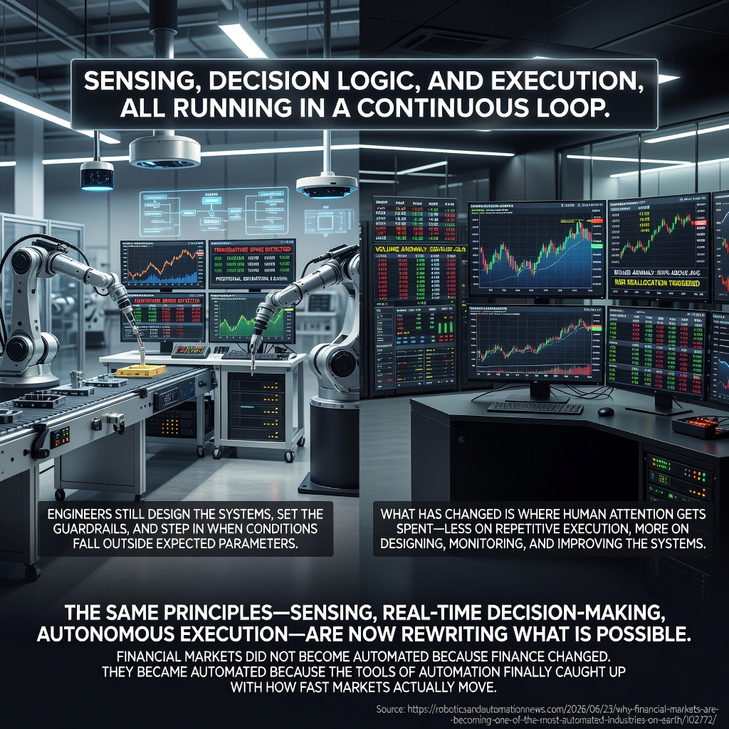 Why Financial Markets Are Becoming One of the Most Automated Industries on Earth