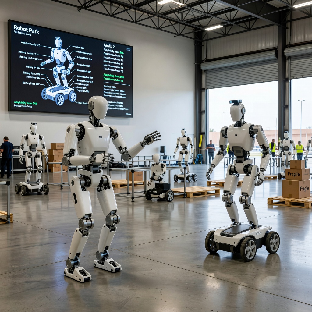 Welcome to Robot Park: Where Apptronik’s Apollo Goes to Work Training the Next Generation of Humanoid Robot Intelligence