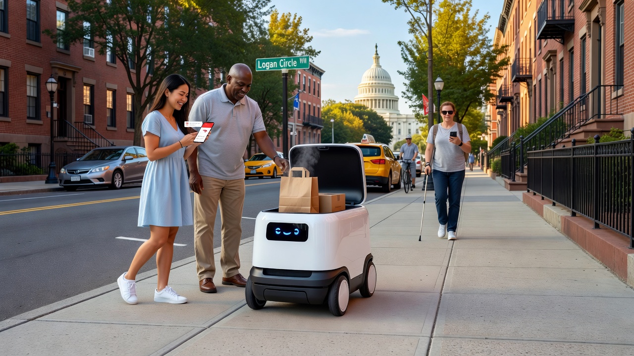 Coco Robotics Brings Autonomous Delivery to Washington, D.C.
