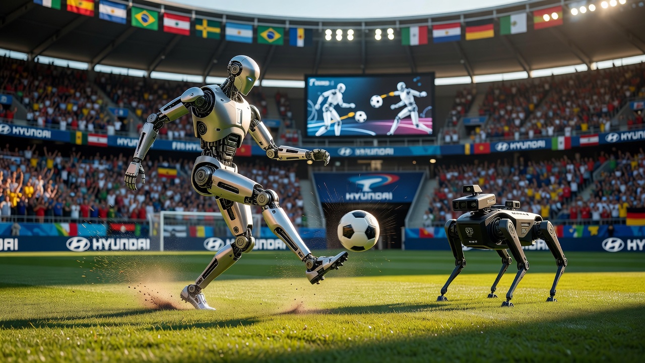 Boston Dynamics brings its legged robots to the FIFA World Cup