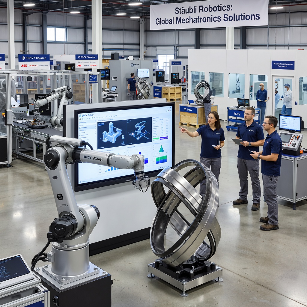 ENCY Software and Stäubli Robotics partner to simplify robot programming