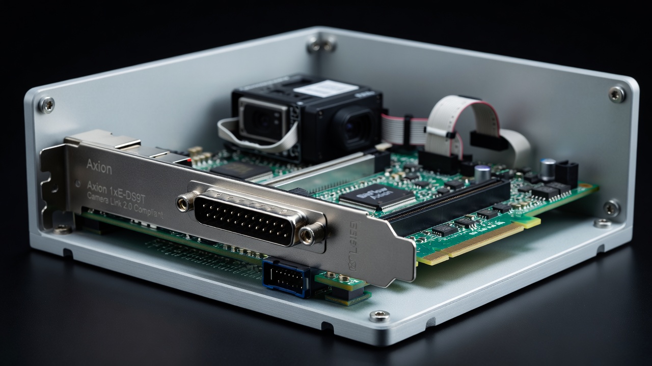 BitFlow’s Axion 1xE-DS9T Frame Grabber Delivers High-Performance Camera Link 2.0 Acquisition in a Compact, Space-Saving Design
