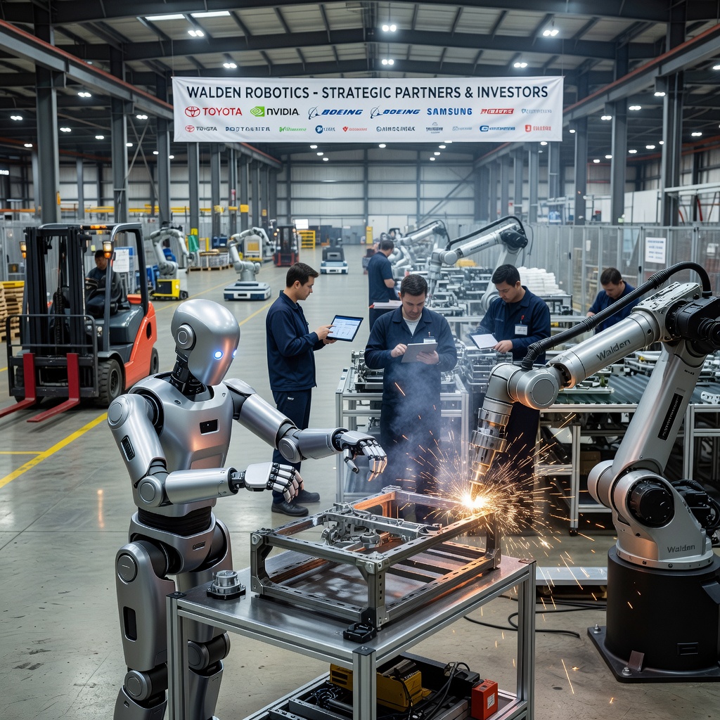 Walden Robotics Launches at $1.1B Valuation for General-Purpose Robots