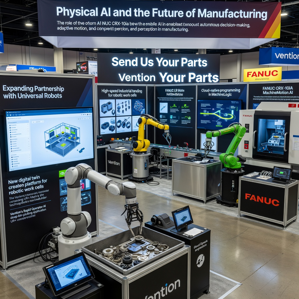 Vention Unveils AI-Powered Automation Ecosystem at Automate 2026