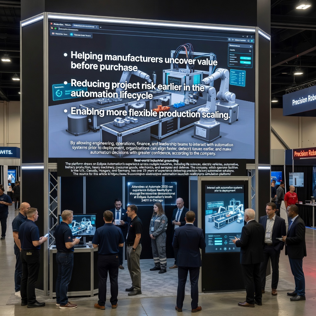 Eclipse Automation launches RealitySync simulation platform
