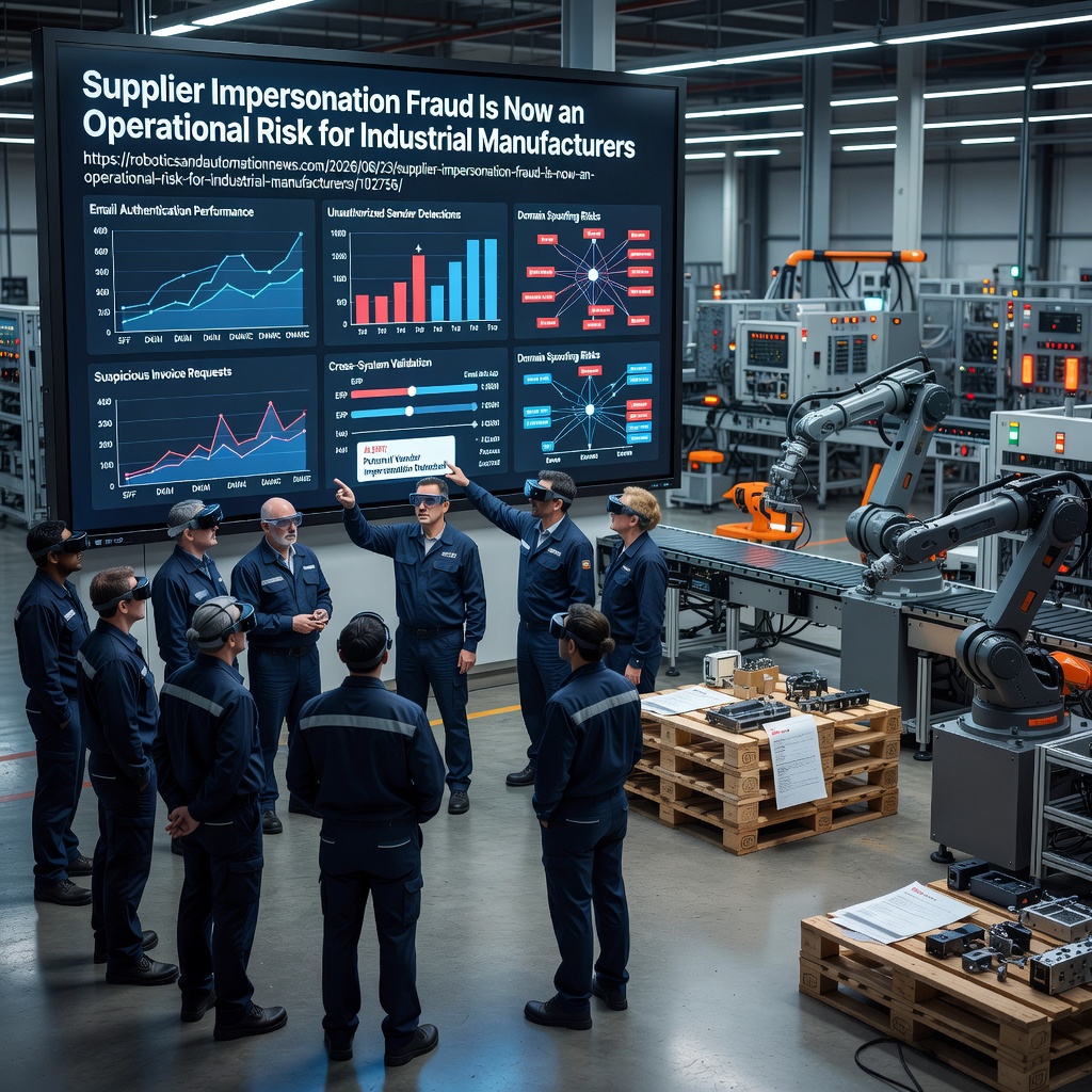 Supplier Impersonation Fraud Emerges as Critical Operational Threat for Industrial Manufacturers
