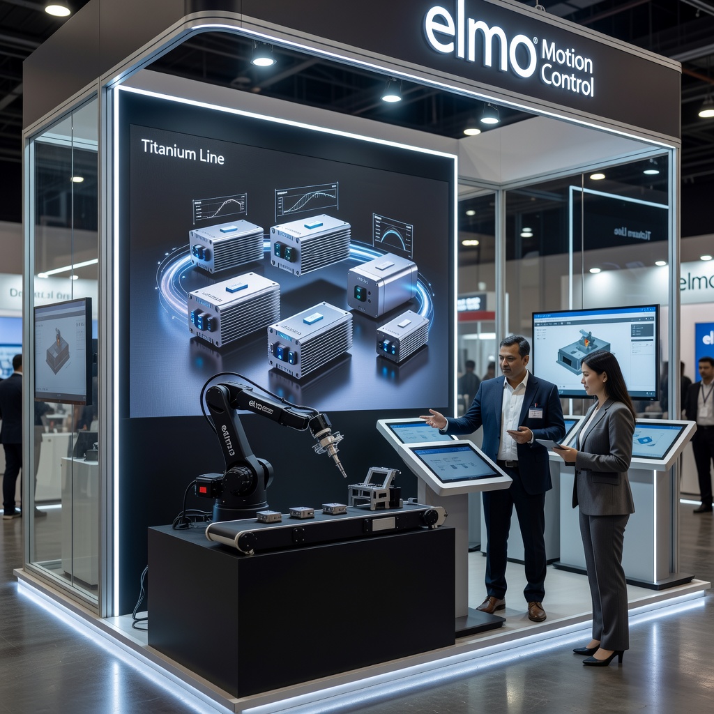 Elmo Motion Control to Officially Unveil the Titanium Line in India at Automation Expo 2026 While Expanding Its Distribution Network
