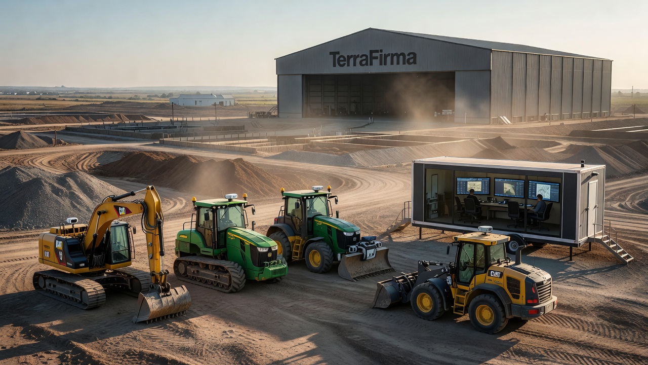 TerraFirma raises $115M to build robotic infrastructure for construction