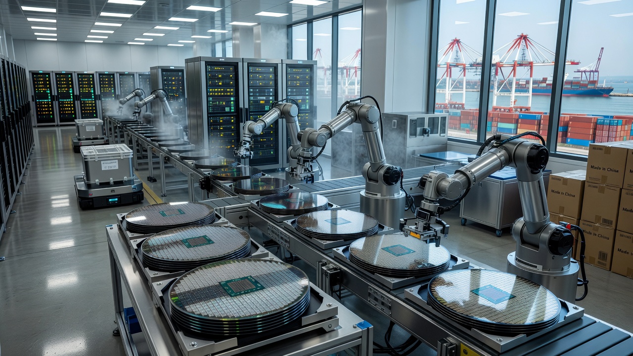 Global AI Boom Drives China’s Chip Exports to Nearly Double in First Half of Year