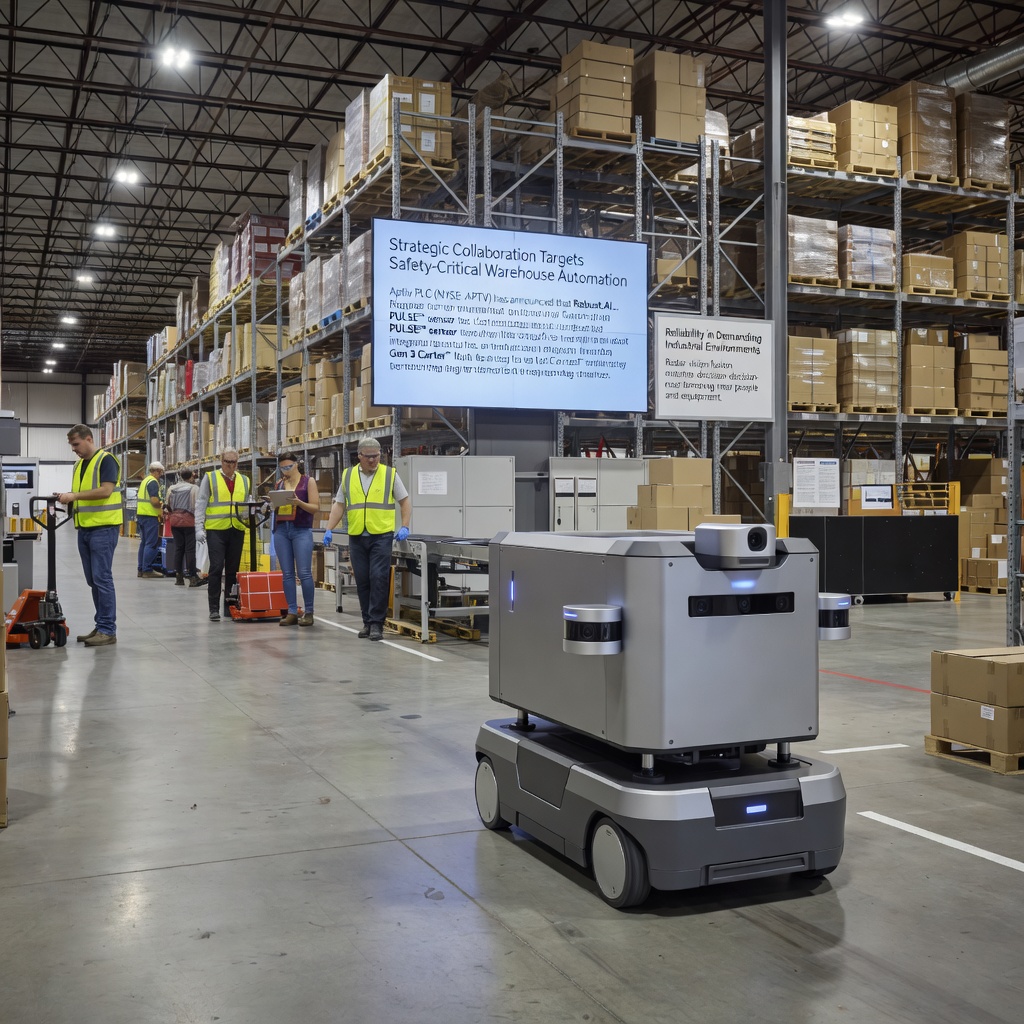 Robust.AI Selects Aptiv's PULSE-Powered Perception for Next-Gen Carter Robot