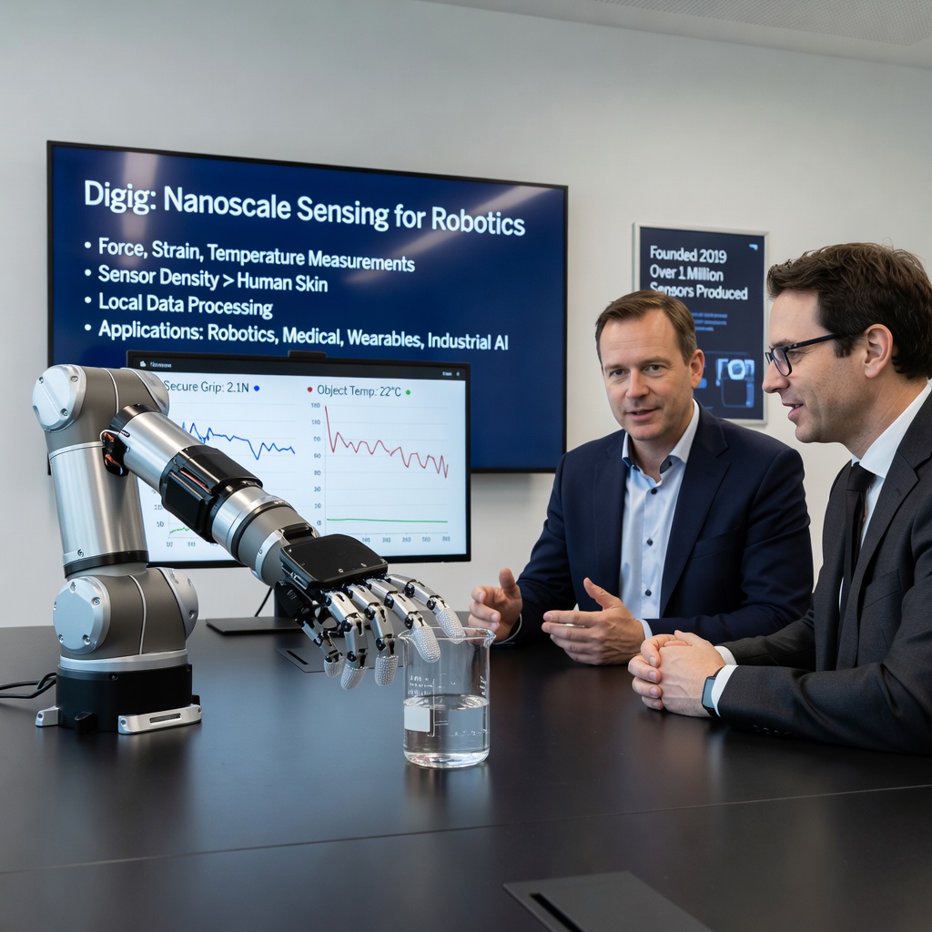 Nanoscale Sensors Could Help Solve Robotics’ Tactile Sensing Challenge