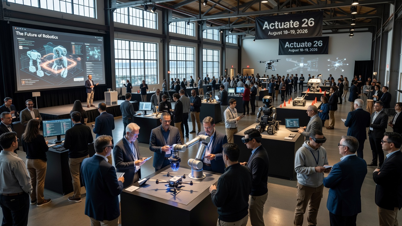 Actuate 26 Robotics Developer Conference Unveils Speaker Lineup with Executives from Wayve, Aurora, and Google DeepMind