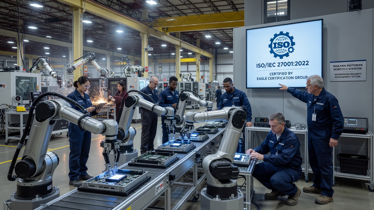 Yaskawa America gets information security certification - The Robot Report