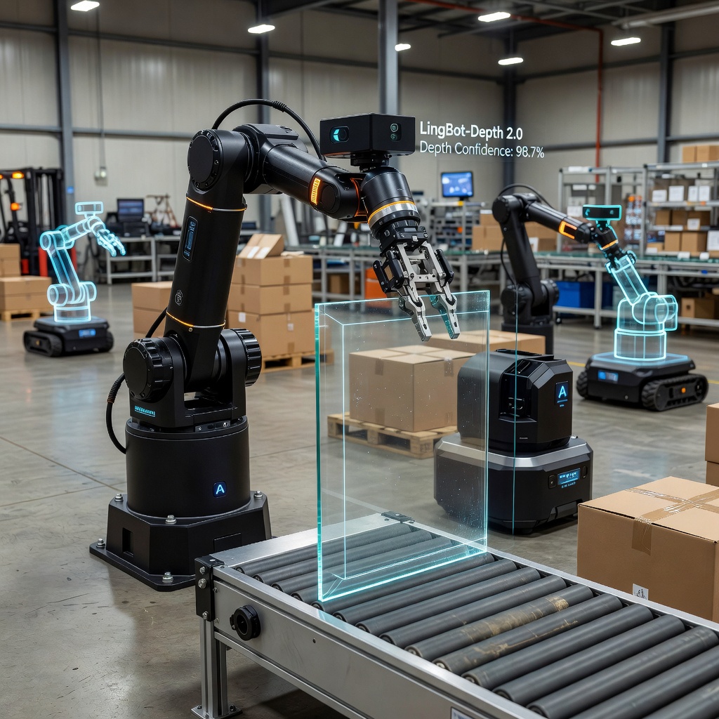 Ant Group AI Unit Claims Breakthrough in Robot Sensing with Edge-Focused Vision Model