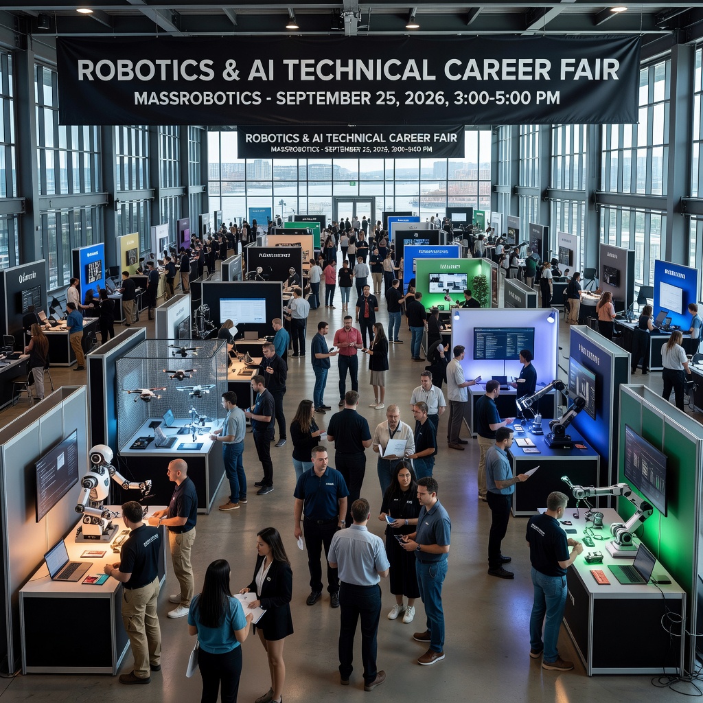 MassRobotics Opens Sponsorship Opportunities for RoboBoston 2026 and Invites Hiring Companies to Robotics & AI Technical Career Fair