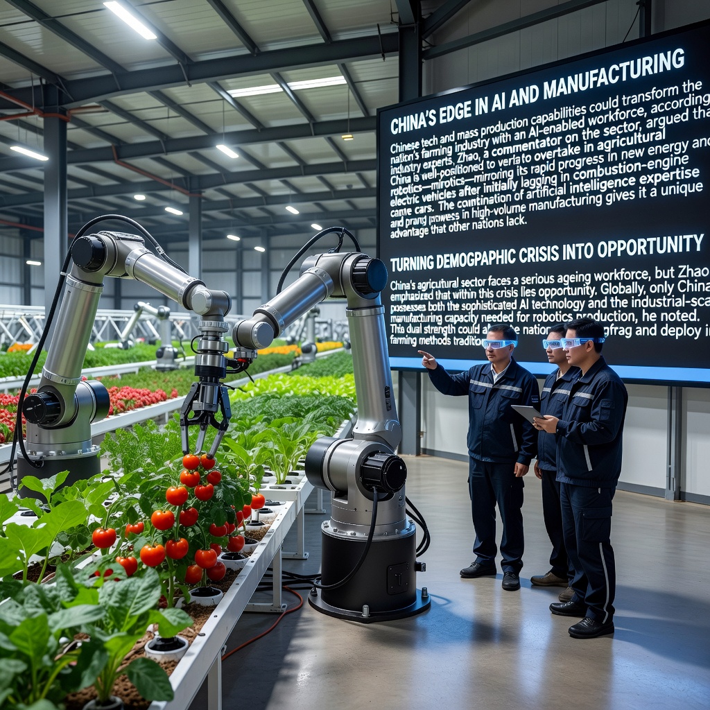 Will China’s AI-powered agribots repeat its EV success story?