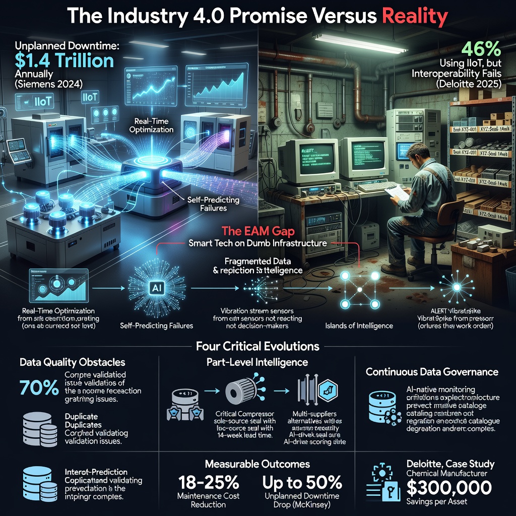 How Equipment Asset Management Practices Must Evolve for Industry 4.0 to Deliver on Its Promise