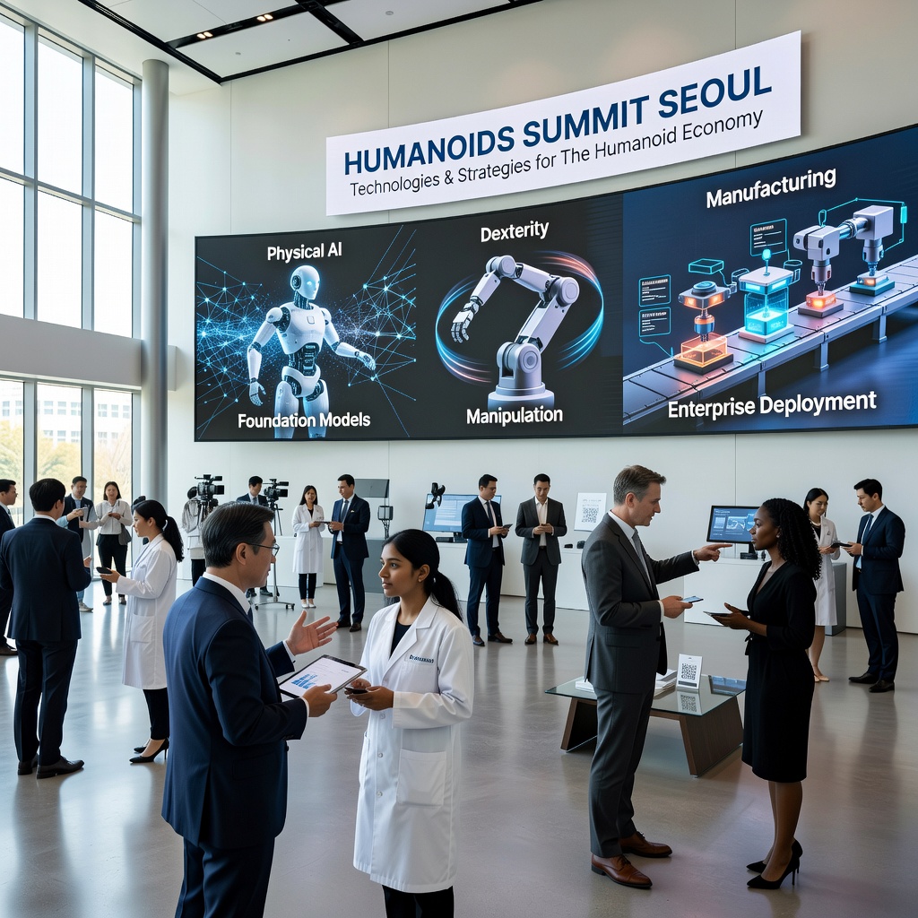 Humanoids Summit Expands to Seoul for Its South Korean Debut in 2026
